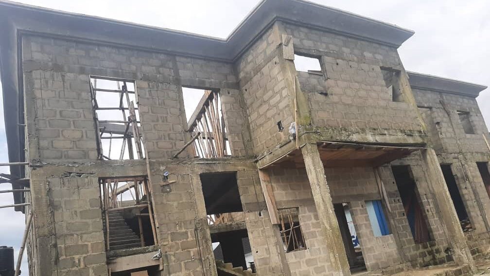 Construction of RCCG Dominion Mega Parish, Ughoton