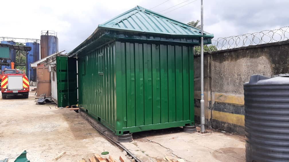 Renovation of 20ft Caravan Spill Response House