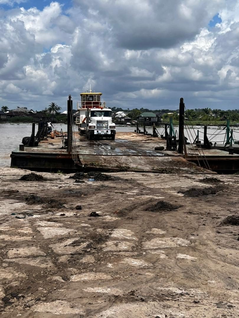 Supply of Swamp Buggy, Tugboat, Barge & Lowbed to Houston Engineering & Marine Services Ltd